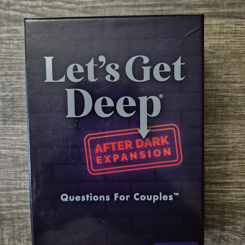 Let's Get Deep After Dark Expansion Game